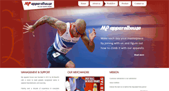 Desktop Screenshot of mpapparelhouse.com